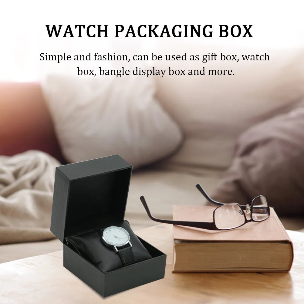 

Watch Storage Watch Organizing Box Pu Lightweight Travel Organizer For Watches Jewelry Display Gift Packaging Case