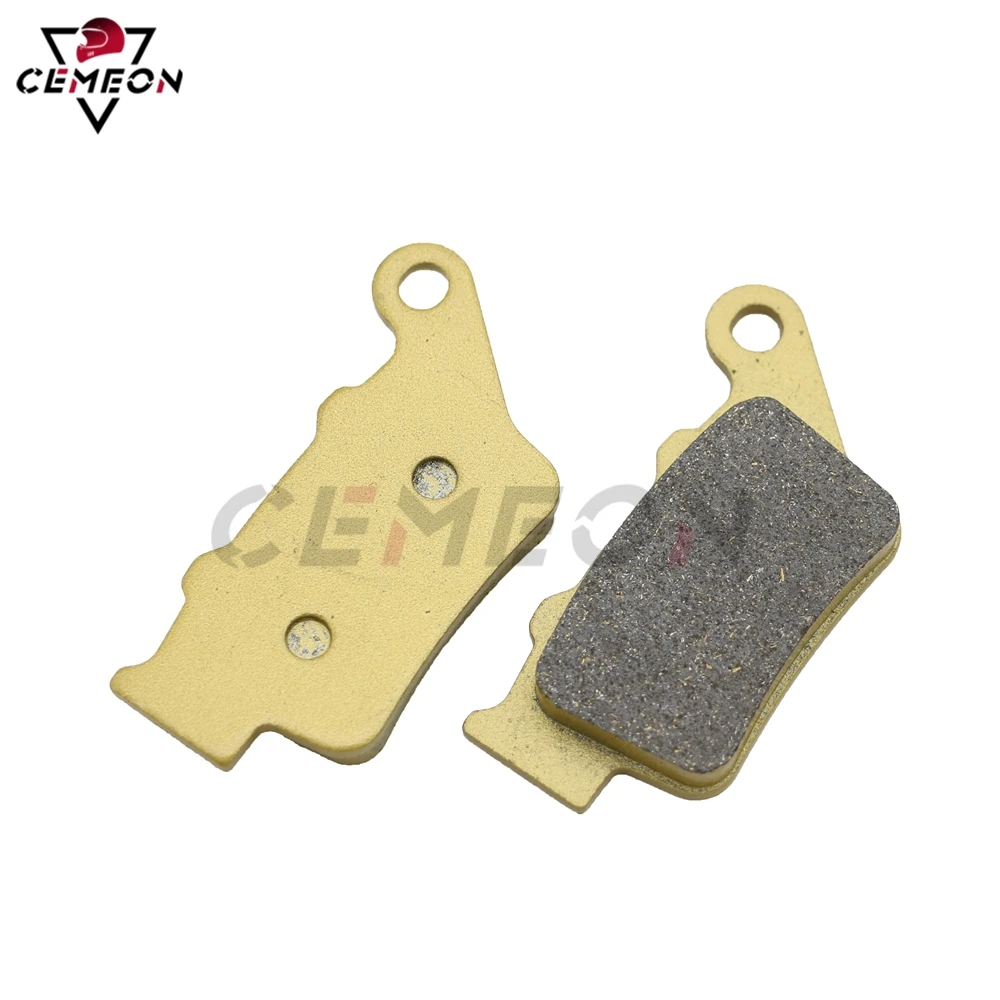 For HONDA CB500 NX500 FX650 SLR650 H P POWER Pantera 600 HUSQVARNA TR650 Terra/Strada Nuda 900/900 Motorcycle Rear Brake Pads