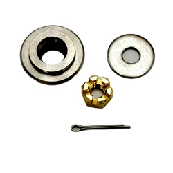 Kit espaciador de hélice de arandela de placa de chaveta de pasador de barcos para fueraborda Yamaha 9,9/15HP 6E7-45987-01 90201-10M01 90171-10M01 91490-30020