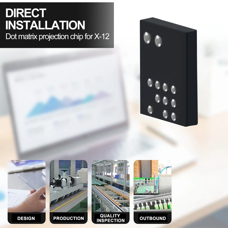 JC 도트 프로젝터 칩, JCID 페이스 범용 통합 IC 도트 매트릭스 격자 IC, 아이폰 X-12 프로맥스 아이패드 프로 4 페이스 ID용