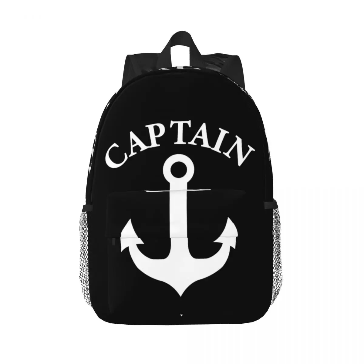 I'm The Captain With Anchor Plecak Middle High College School Student Bookbag