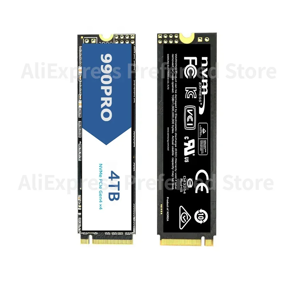 Blue SSD NVMe M2 SSD 1TB 2TB PCIe 4.0 x 4 Internal Solid State Drive Hard Disk with heatsink for PS5 Desktop and Laptop