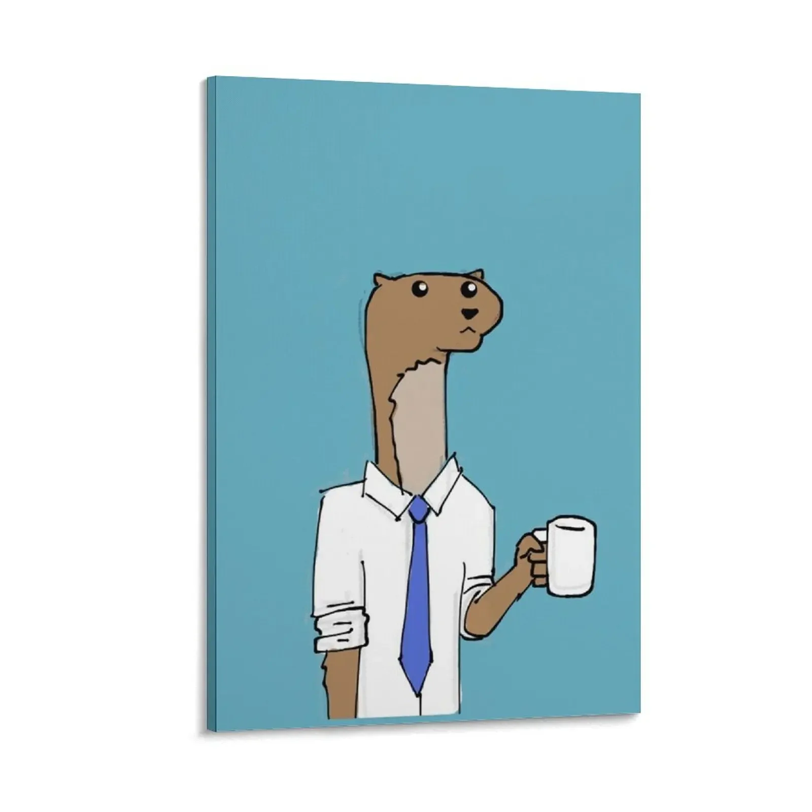 

Office Weasel Canvas Painting luxury home decor modern home decoration room decorations for men office decoration