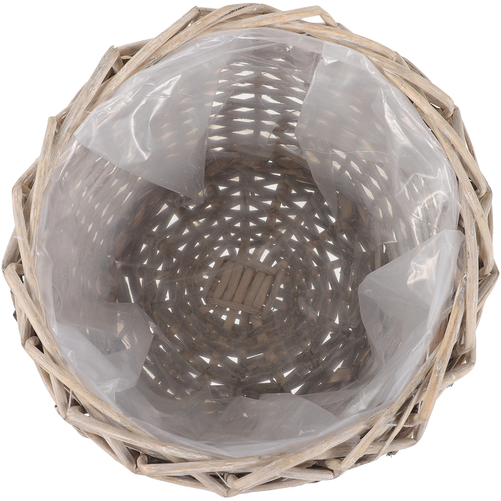 

Handmade Seagrass Woven Flower Basket Rattan Plant Storage Planter Indoor Baskets for Plants Lightweight Natural Rustic