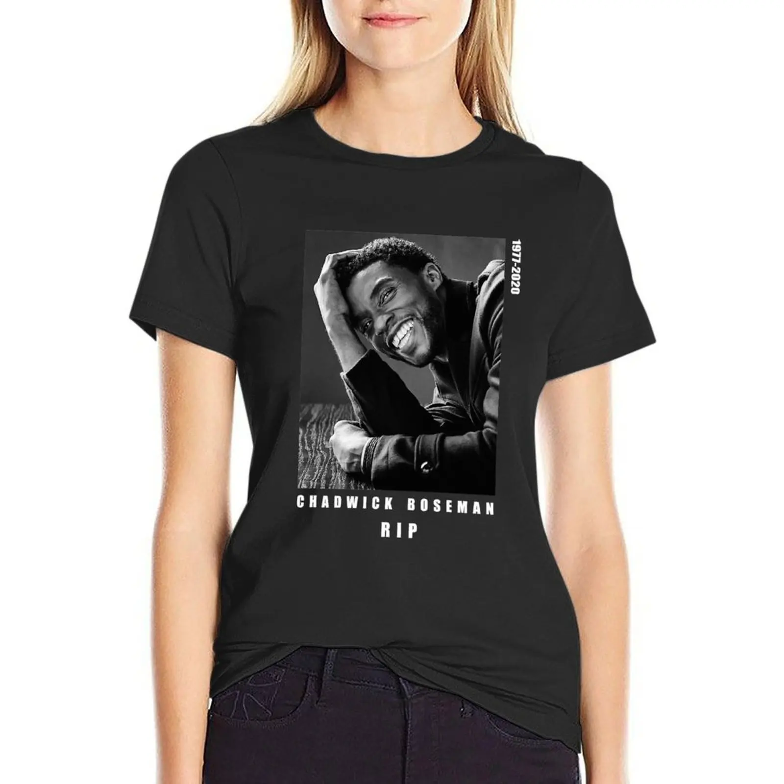 Chadwick Boseman, RIP Chadwick Boseman, Black Panther, Rest in Peace Chadwick Boseman Tribute T-Shirt