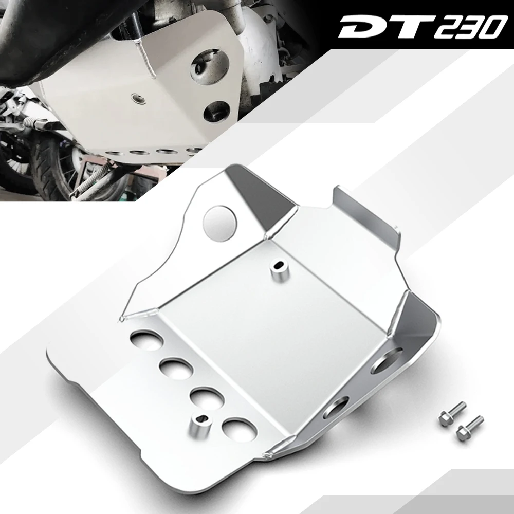 Motorcycle Chassis Expedition Skid Plate Engine Chassis Protective Cover Guard For YAMAHA DT 230 LANZA 1997 1998 1999 2000 2001