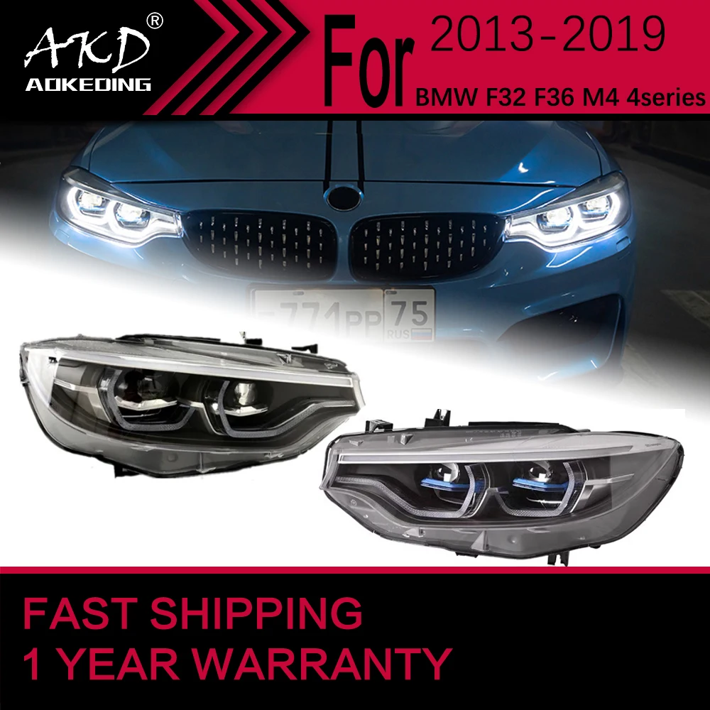 

Car Lights for BMW F32 F36 M4 LED Headlight 2013-2019 425i F82 Head Lamp Drl Projector Lens Automotive Accessories