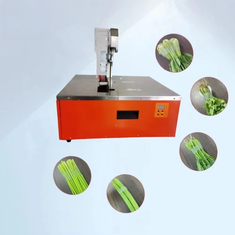 

Новинка! Автоматическая индукционная упаковочная машина для обвязки овощных пучков стрейч-пленкой PE