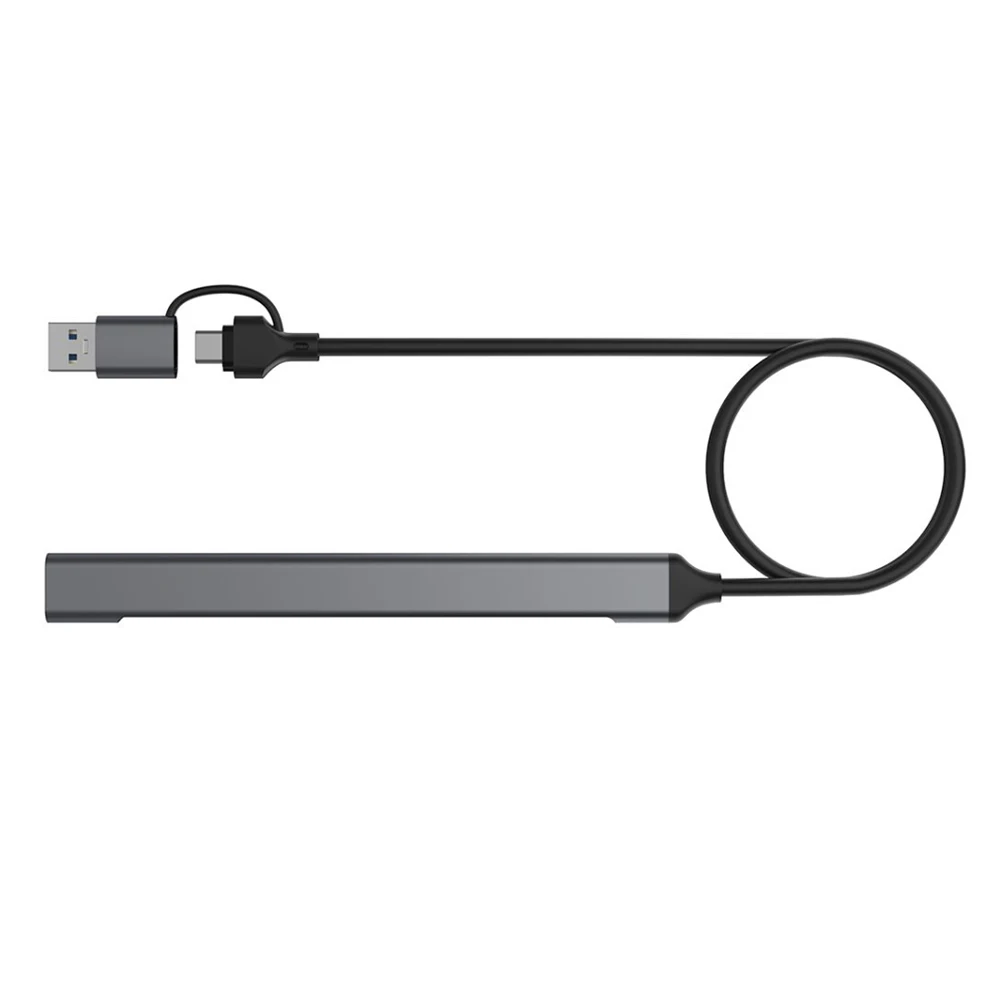 USB 3.0 Hub Multi Splitter Adapter Plug and Play Multi USB Splitter Adapter High Speed Transmission for PC Computer