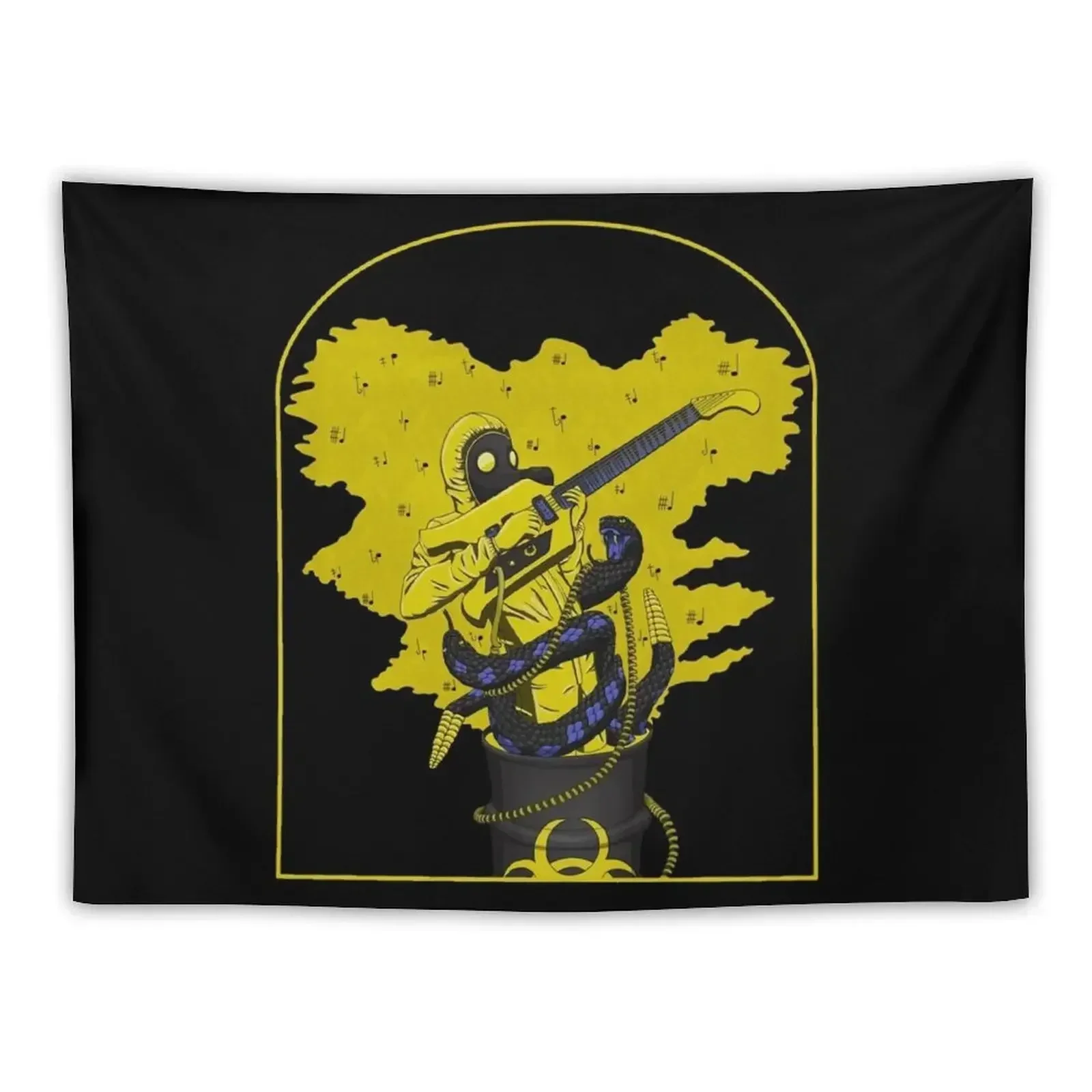 

King Gizzard and the Lizard Wizard Flying Microtonal Banana Tapestry Outdoor Decoration Bathroom Decor Tapestry