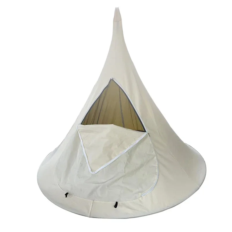 

Гамак для дома, подвесной синий подвесной уличный воздушный намет для взрослых и детей, анти-окидывающийся балкон, ленивые качели, подвесной стул