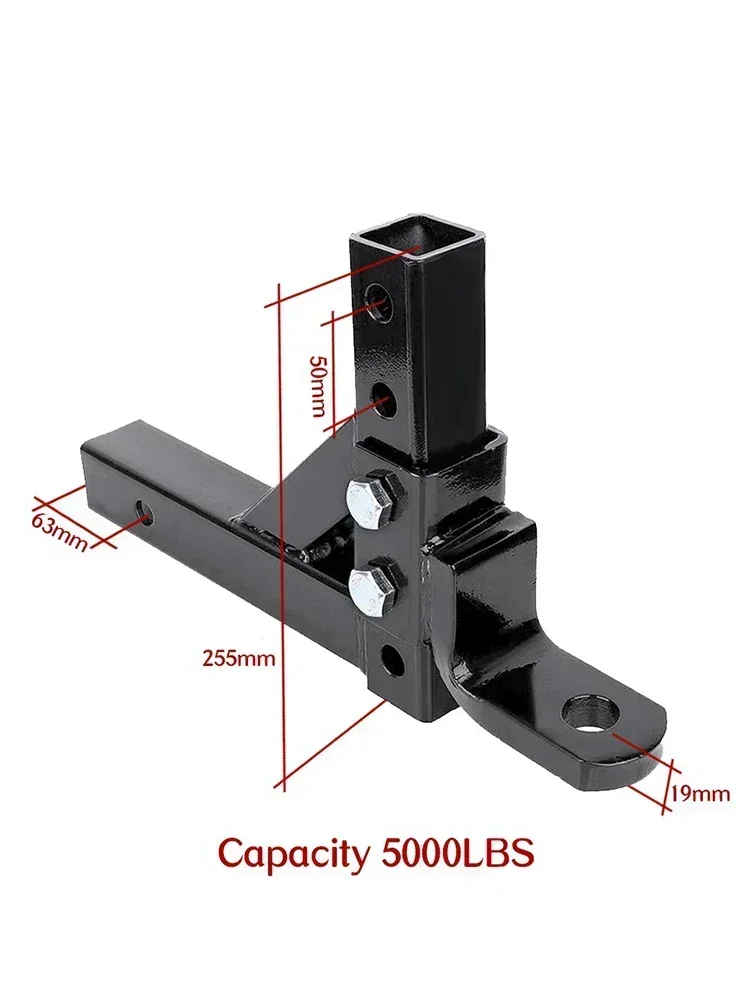Hot SalesAdjustable Trailer Arm Connection Rod Trailer Ball Car Tail Tractor Rogue Hook Off Road RV Yacht Modification Accessori