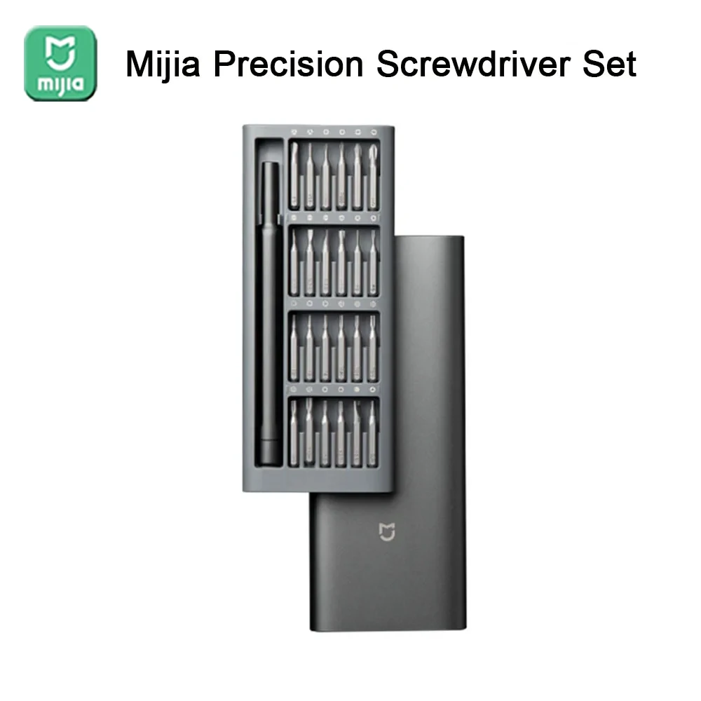 Original Mijia ScrewDriver 24 In 1 Precision Screw Driver Kit 60HRC Magnetic Bits ScrewDriver Repair Tools Use for Home