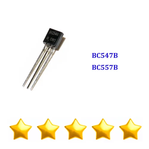 100PCS BC547 BC557 … - image