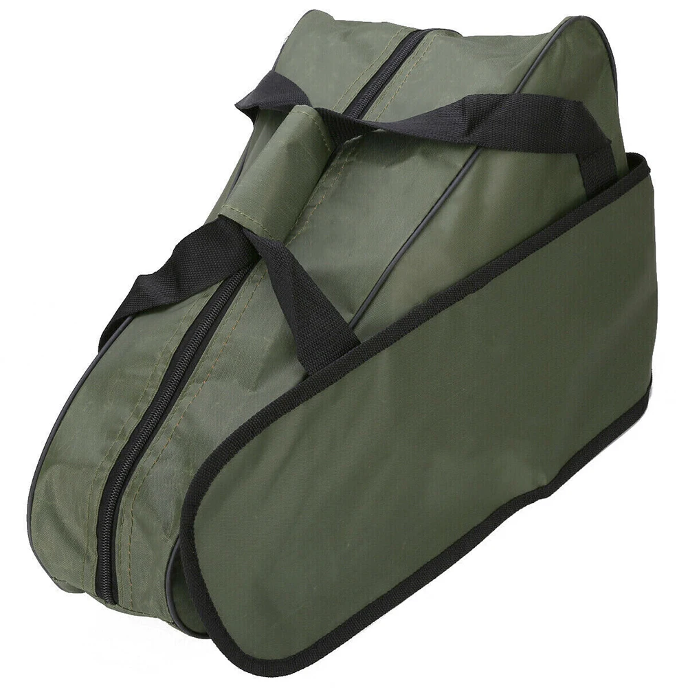 Storage Bag Chainsaw Tote Chainsaw Bag Oxford Cloth Rainproof Waterproof Garden Tools Bag Green Color High Quality