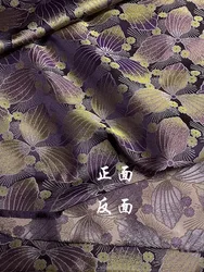 30 Momme High Quality Real Silk Song Dynasty Brocade Clothing Fabric Designer Customized Vintage Skirt Robe for Cheongsam Qipao