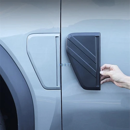 Cubierta de placa de hoja de estilo de coche para Chery Jetour T2 Traveler 2023 +, marca lateral del cuerpo, accesorios de decoración de ventilación, pegatina Exterior