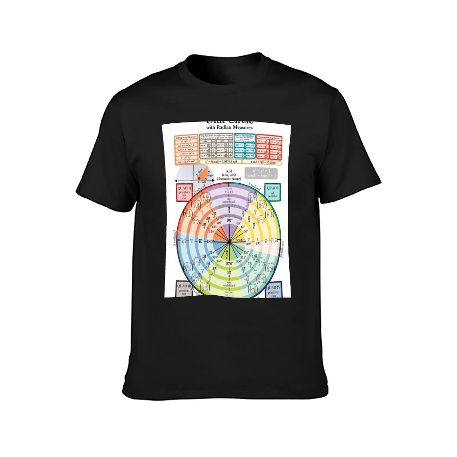 Unit Circle T-Shirt sweat funnys tees korean fashion mens workout shirts