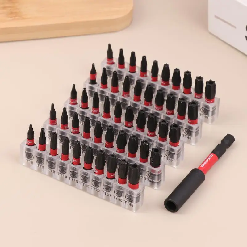 1Set Multi Hex Head Metric Insert Bits Set,S2 Steel Hex Screwdriver Bit Set With Base And 3 In Bit Holder