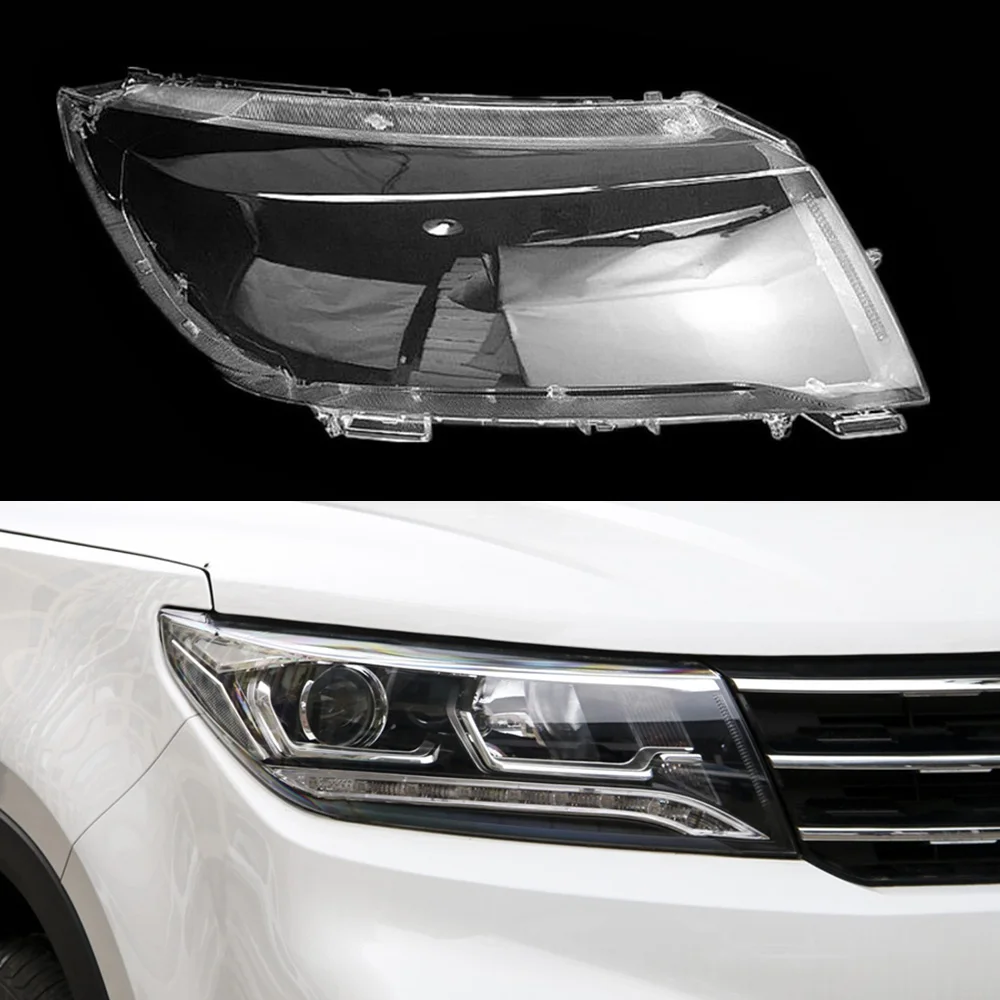 For Dongfeng Forthing Joyear X5 2017 2018 2019 Car Glass Lens Headlamp Lampshade Auto Lamp Shell Lights Housing Headlight Cover