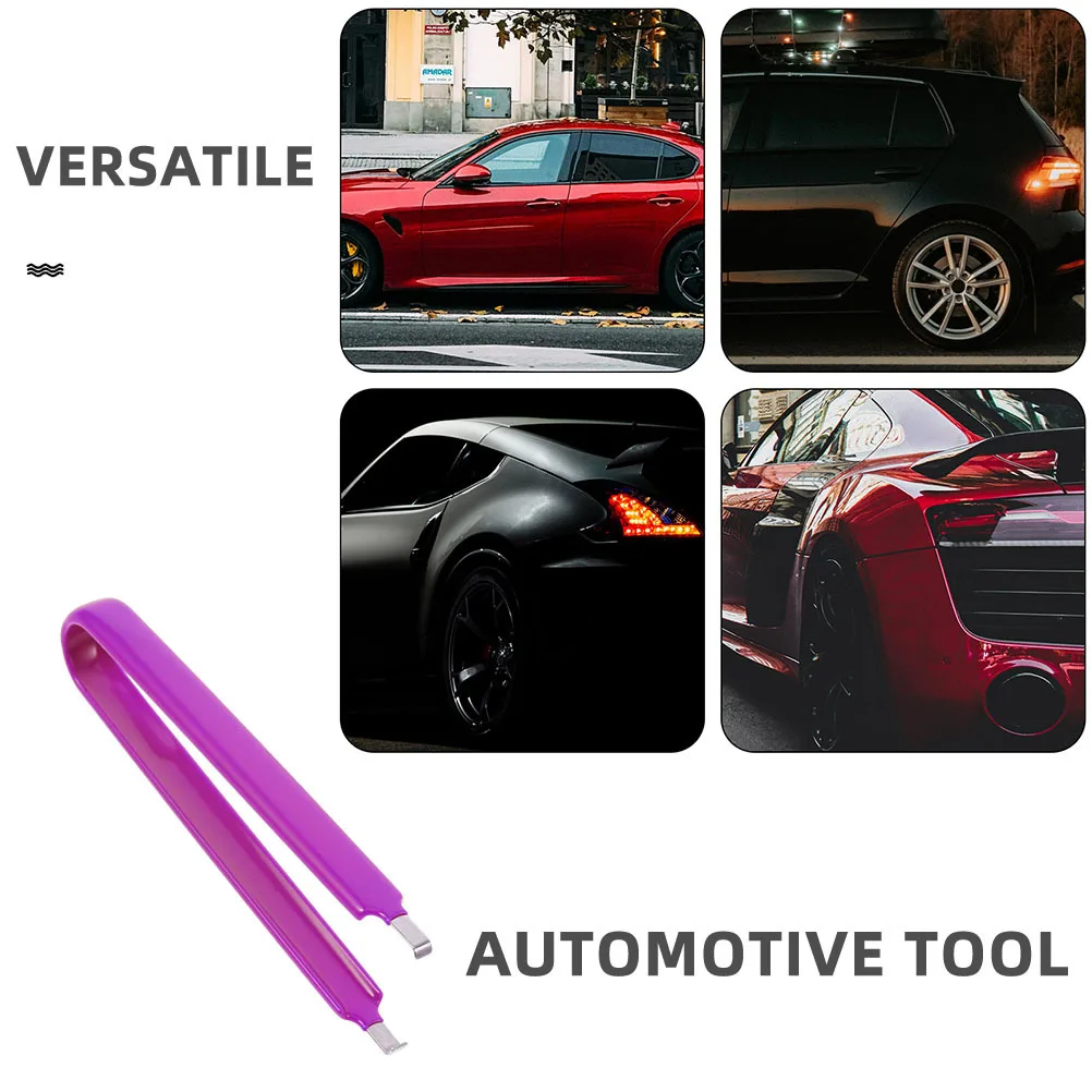 4 قطعة السيارات فيوز مجتذب كماشة Ic رقاقة النازع أداة لإصلاح السيارات Ic رقاقة مجتذب التتابع إزالة كماشة النازع أداة ل