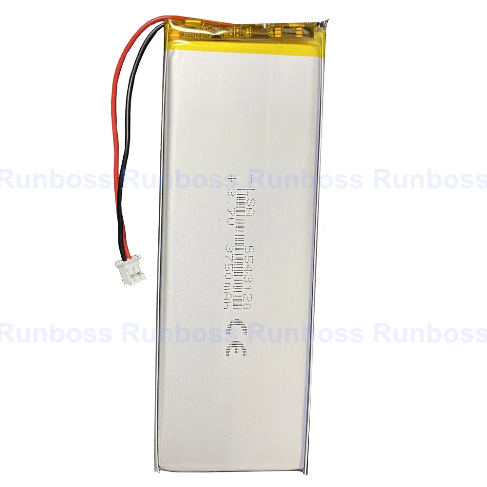 3.7V 3750mah 5543120 Lithium Polymer Battery With Board JST PH 2.0mm 2P For RK 98 Wireless Keyboard Battery Digital Tablet PC