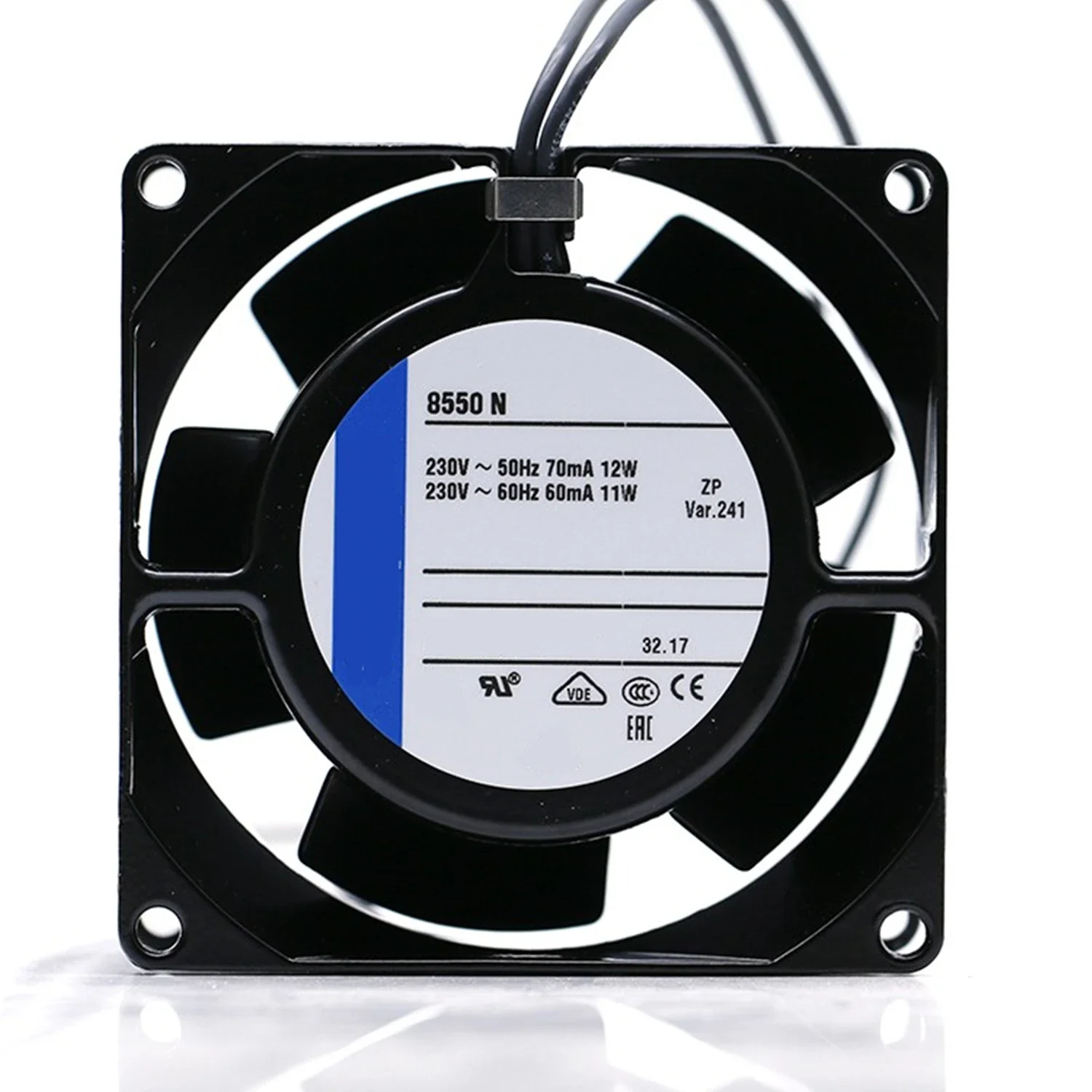 

Cooling Fan 8550N AC 230V 70/60mA 12/11W 8cm 8038 80*80*38MM