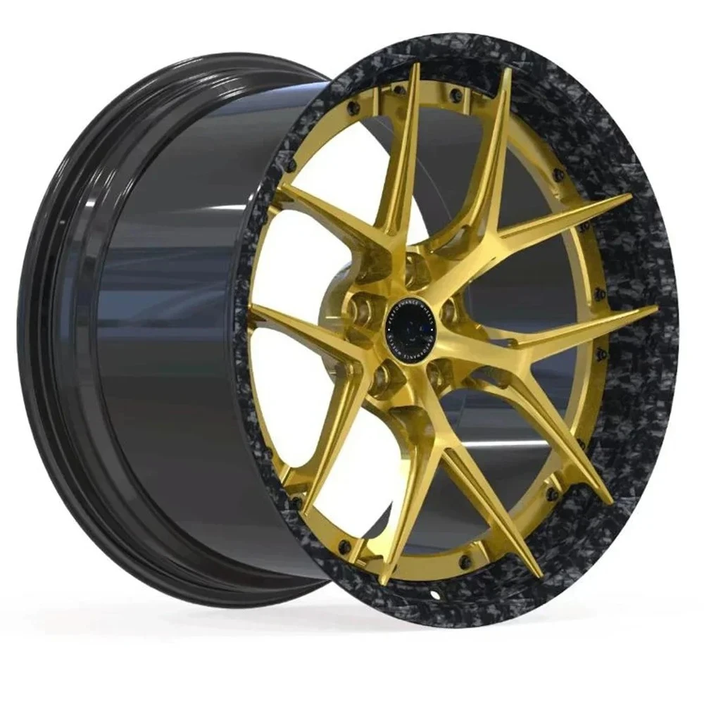 

Самый продаваемый автомобильный обод 19 20, 21 дюйм, 5 отверстий, ступица из углеродного волокна для легковых автомобилей