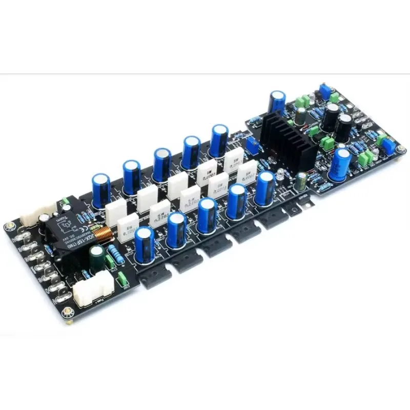 Assembeld Mono Lme49810 Amplifier Board 2sa1943 2sc5200 Tube 400w Servo Class Ab Power Amplifier Board Audio Amp Modul view 2