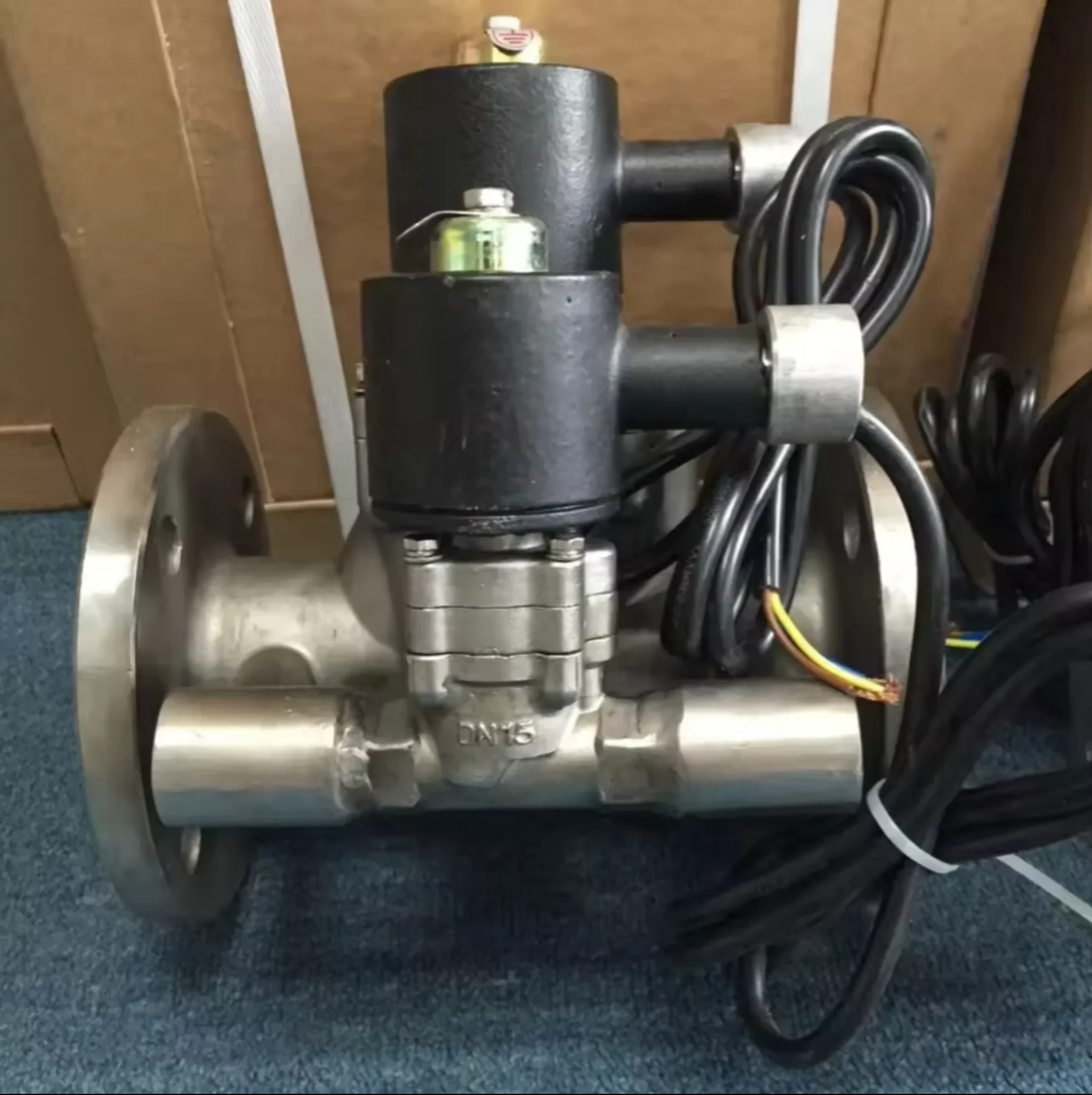 Diesel-Durchflussmesser Teile Magnetventil SV-50/80 Edelstahl Dual Flow Kolben Magnetventil