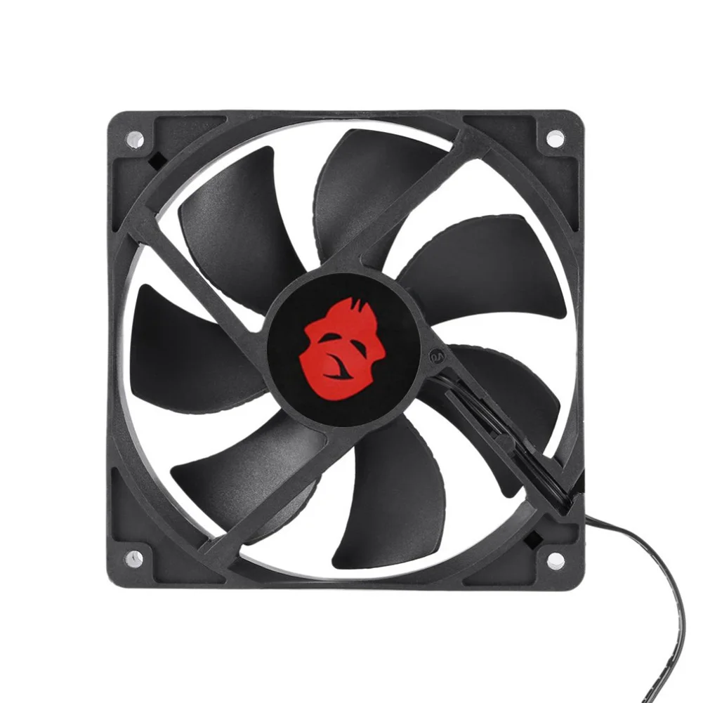 

12cm Big 4 Pin High Speed Desktop Chassis Fan 12V Computer Case Radiator Cooler Classic PC Desktop Laptop Accessaries Supplies