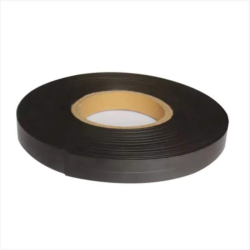 1 Meter a Roll 10*2mm Flexible Soft Magnetic Rubber Magnet Strip Tape for Home Doors and Windows Office Equipment