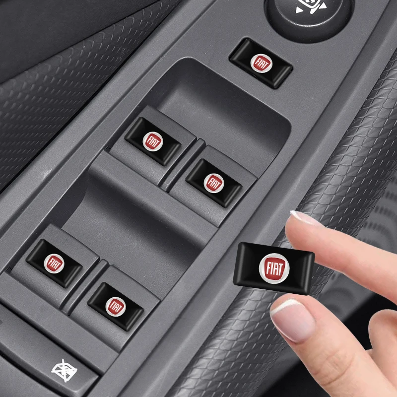 10Pcs Car Steering Wheel Sticker Badge Interior Decoration For Fiat Peugeot Citroen LEXUS Infiniti Dacia Cadillac Land Rover view 2