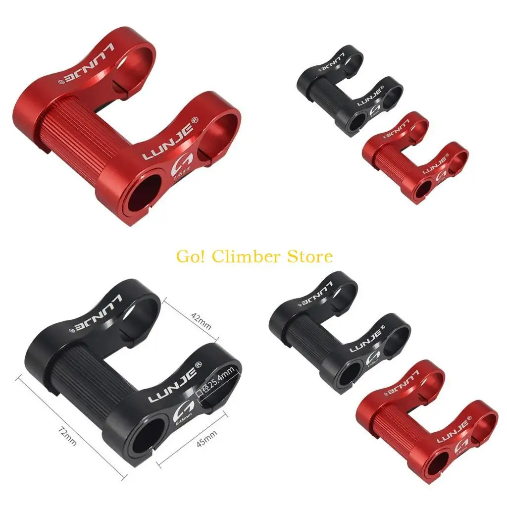 

Q84C Aluminum Alloy Bmx Folding Stem Riser Bike Handlebar Stem Extender