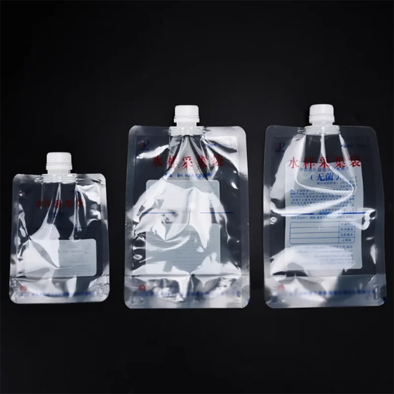 

Sterile water sample collection bag Water quality sampling bag Water quality sampling bag Round bottom vertical