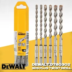 DEWALT DT60302 SDS Plus 6 Piece Drilling Set Power Tool Accessories 6MM 8MM 10MM For Electric Hammer DT9635 DT9641 DT9644