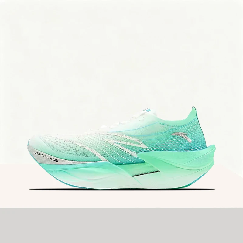Anta C202 6.0 PRO Women's White/Green/Blue Low-Top Runners – Slip-Resistant Versatile Sole & Stylish Comfortable Fit 122515576-4