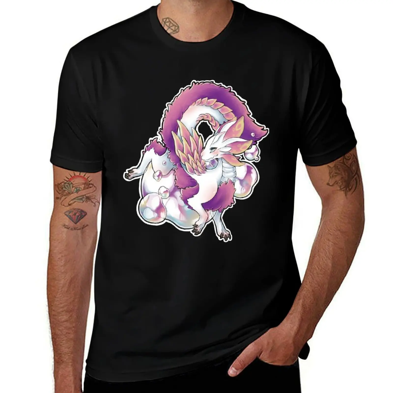 

Mizutsune T-Shirt t shirt man cotton men t shirt cotton 100% T-Shirt