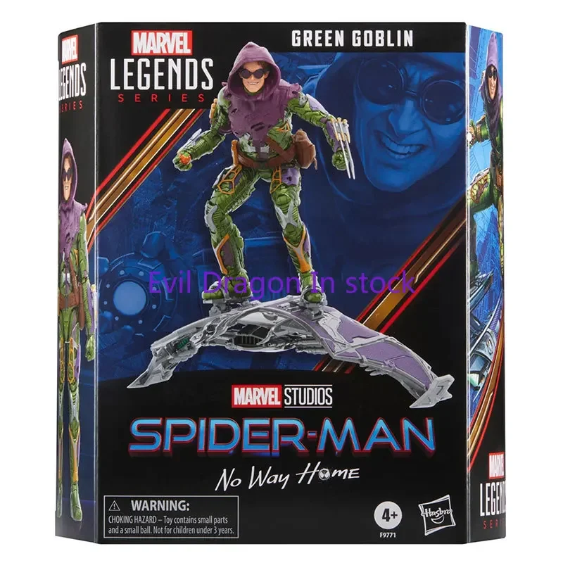 

В наличии Человек-паук 2 Marvel Legends No Way Home Роскошная фигурка Зеленый гоблин 6-дюймовая оригинальная игрушка Коллекционный подарок