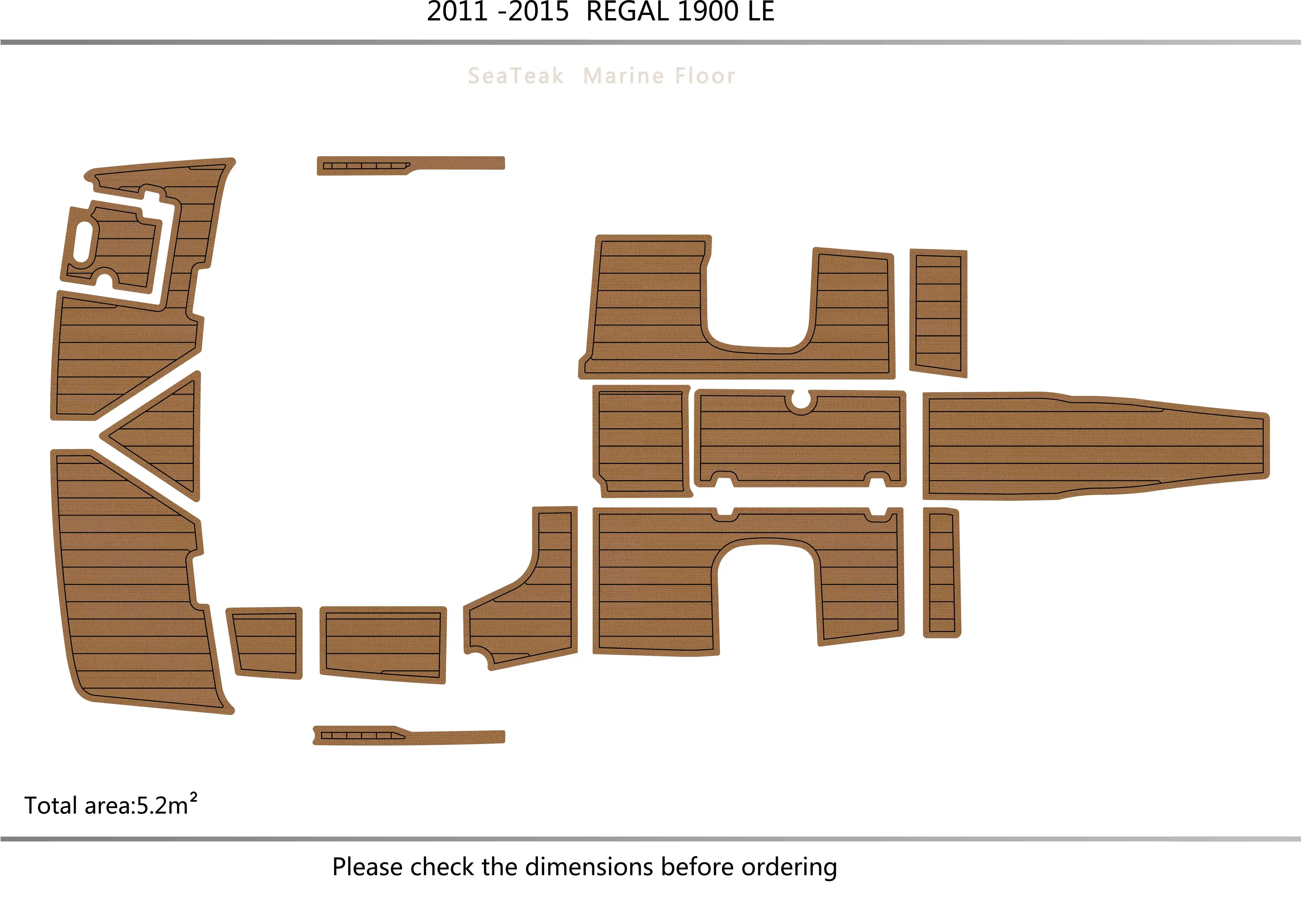 2011 -2015  REGAL 1900 LE Cockpit Swimming platform1/4