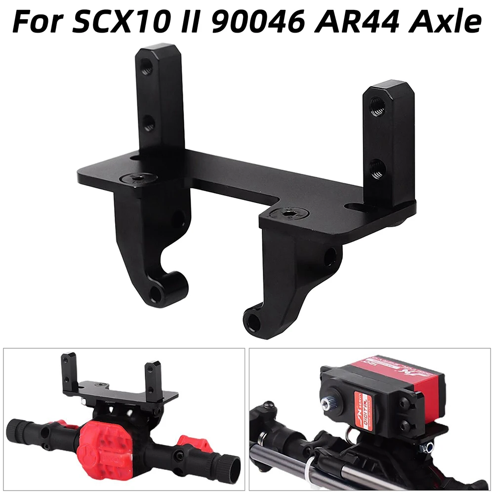 Metal Servo Mount Bracket Servo Base Stand for Axial SCX10 II 90046 AR44 Axle 1/10 Scale RC Crawler RC Racing Car Upgrades