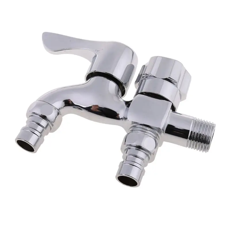 Multifunctional Washing Machine Faucet Double Outlet Dual Connector Water Tap