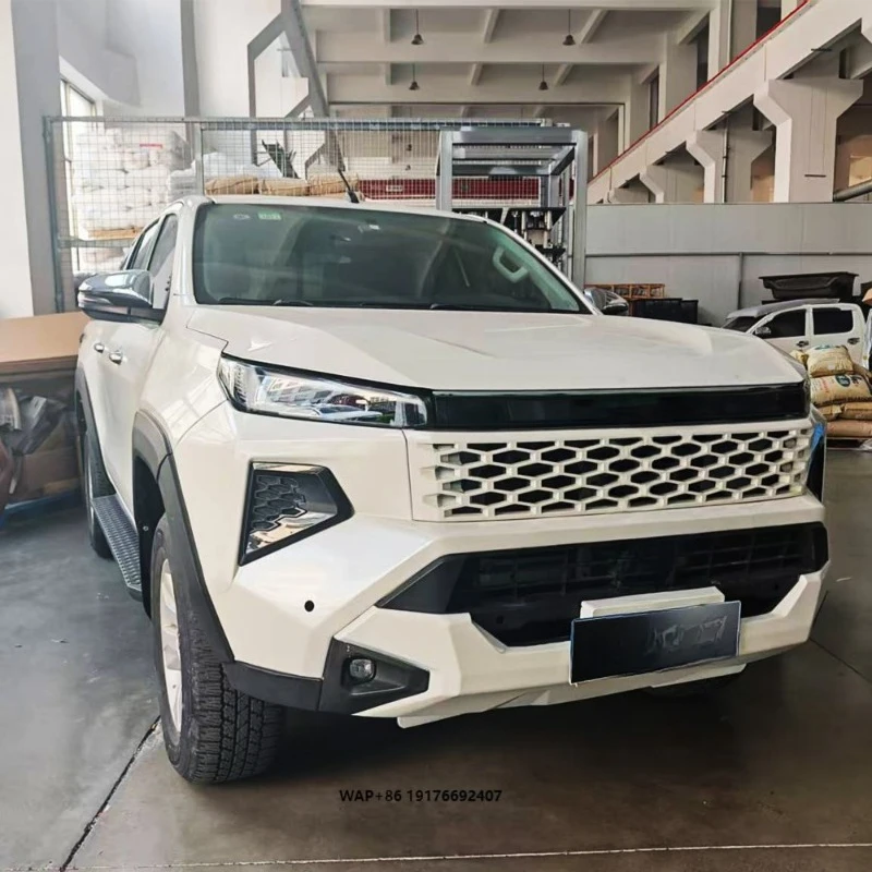 High Quality Hilux Car Body Kit for Hilux Revo Rocco 2015-2025 Facelift to 2026 Travo Include Bumpers Lights Hood Fenders