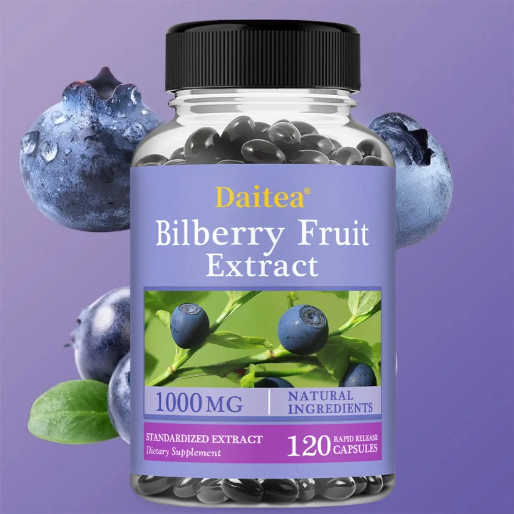 Bilberry Extract - Eye Health Supplement, Relieves Fatigue, Improve Eye Edema, for Vision Health