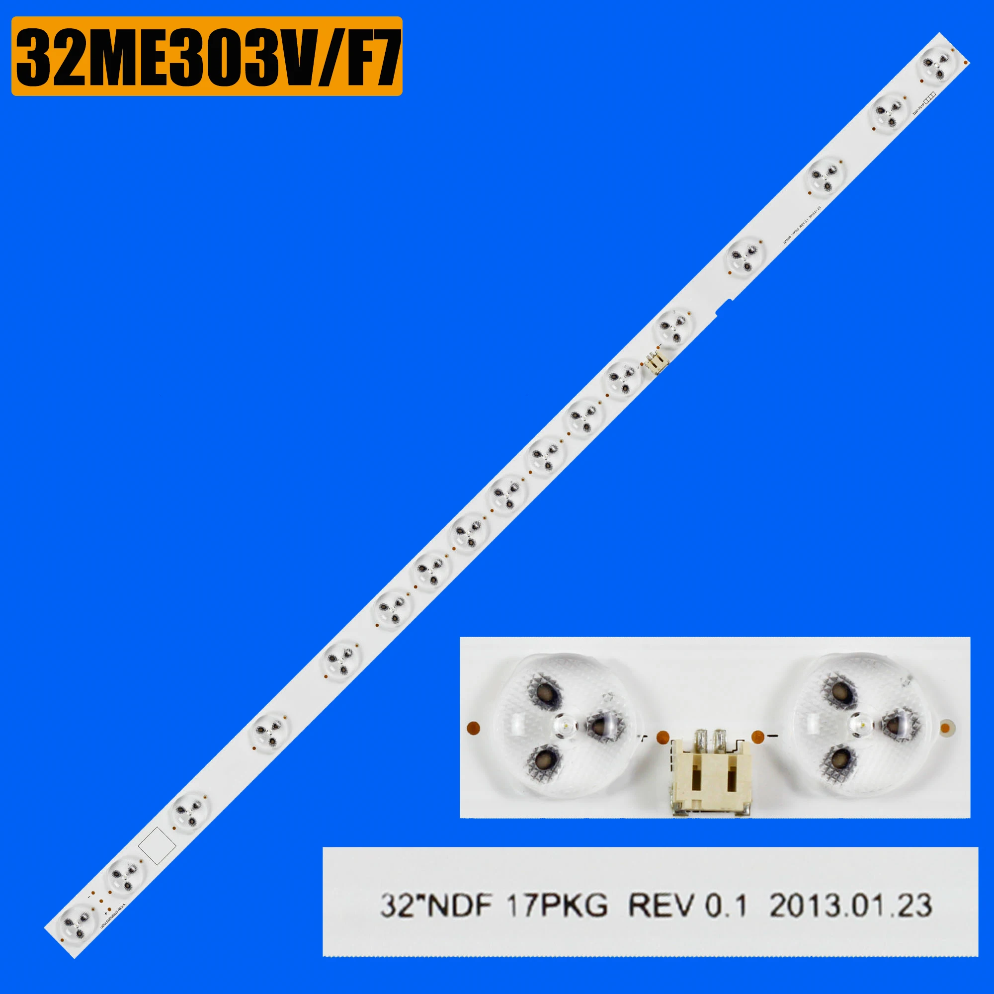 tira de retroiluminacao led para 32pfl3508f8 32pfl3508 f8 lf320fx4f 32me303v f7 me1 lf320em4 lf320em4f hv320wx2201 10 kits 01