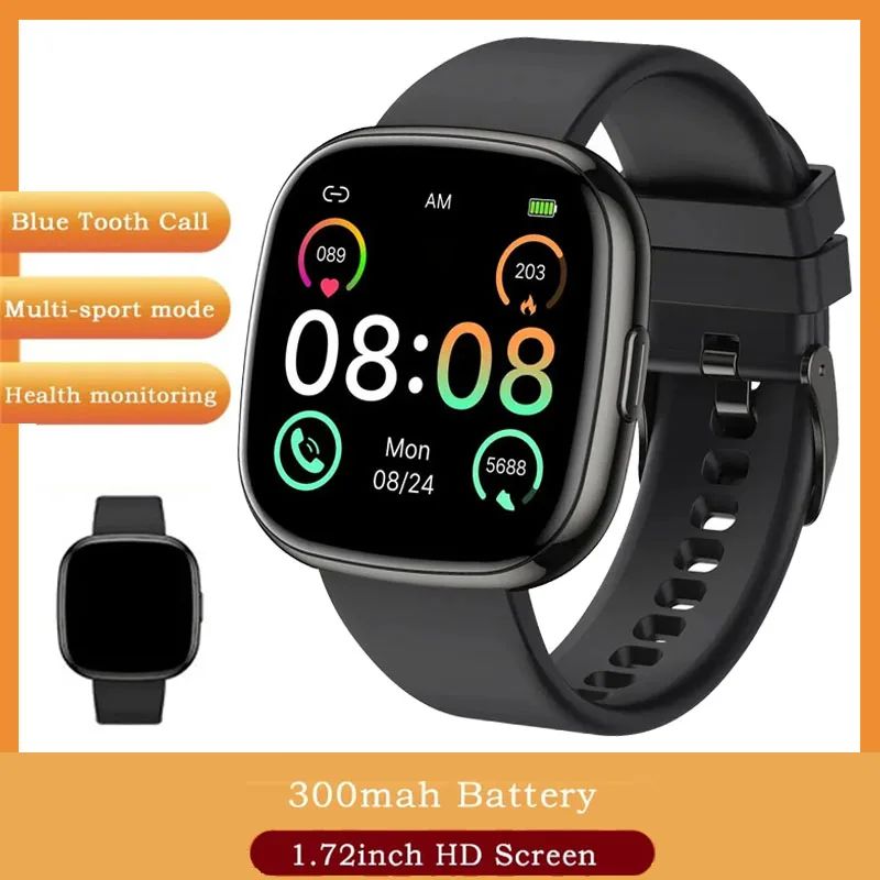 

Новые умные часы для мужчин и женщин, Bluetooth-смарт-часы с вызовом, мониторинг сердечного ритма, сна, IP68, водонепроницаемые, умные часы, спортивные, фитнес-женские