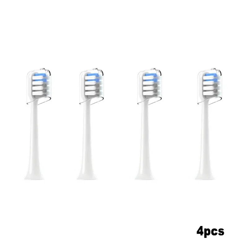 

4PCS Replacement Brush Heads For Xiaomi Mijia T200 Sonic Electric Toothbrush Head Soft Bristle