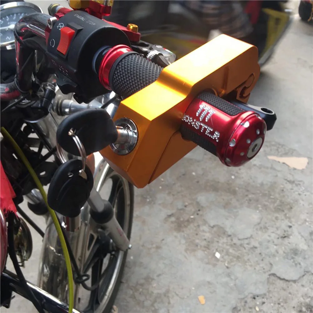 

Руль, рожок с ЧПУ, алюминиевый сплав, анти-тормозной замок для мотоцикла, скутера, квадроцикла, мотоцикла, дисковый замок, парковка