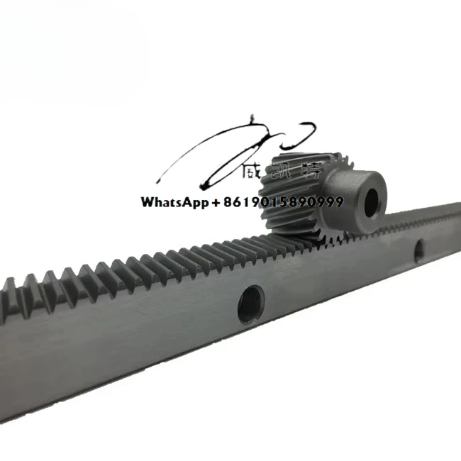 

High Precision Custom Made CNC M1 Helical Spur Straight Round Steel Gear Rack and Pinion