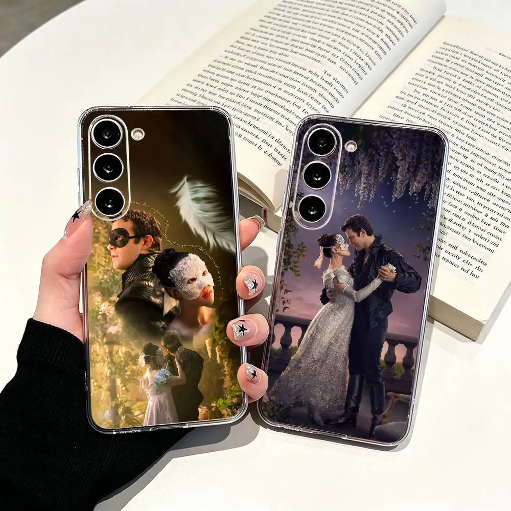 TV- Bridgertones Show  Clear Phone Case for Samsung Galaxy A71, A70, A52, A51, A40, A30